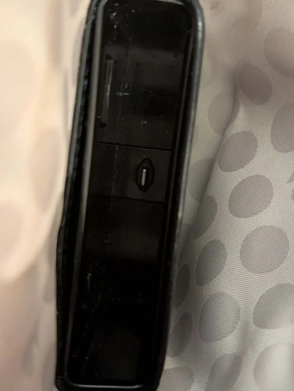 Kate Spade x Everpurse Just Charge It Black Saffiano Leather Phone Charging Wris